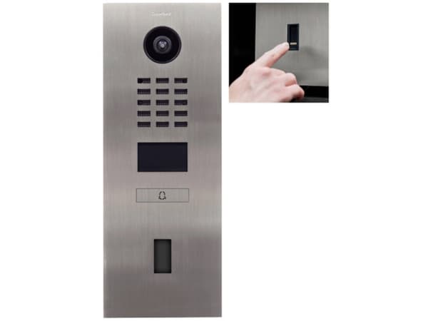 DoorBird D2101FV EKEY, Rustfritt stål, -25 - 55 °C, 10 - 85%, 131 mm, 49,6 mm, 351,5 mm