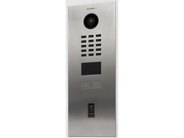 DoorBird D2101FV EKEY, Rustfritt stål, -25 - 55 °C, 10 - 85%, 131 mm, 49,6 mm, 351,5 mm