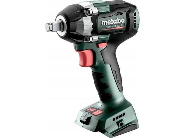 Metabo SSW 18 LT 300 BL - Mutterdragare - sladdlös - 1/2-tums kvadrat-drive 12.7 mm - 300 N·m - inget batteri - 18 V - SOLO
