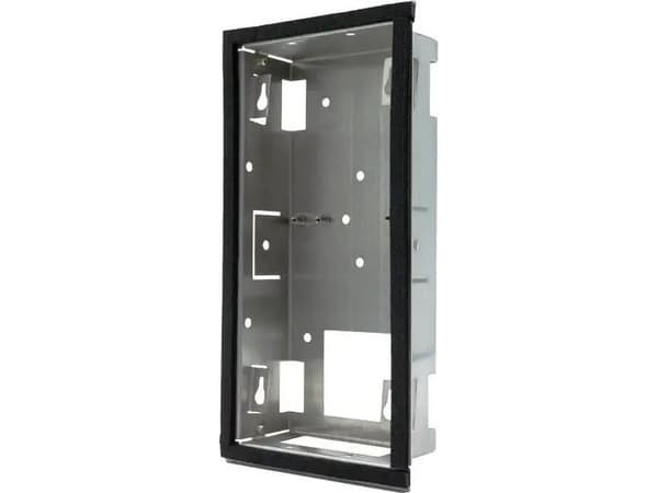 DoorBird 423860704, Monteringsboks, Sort, Metallisk, DoorBird, D2101V, Rustfritt stål, Tyskland