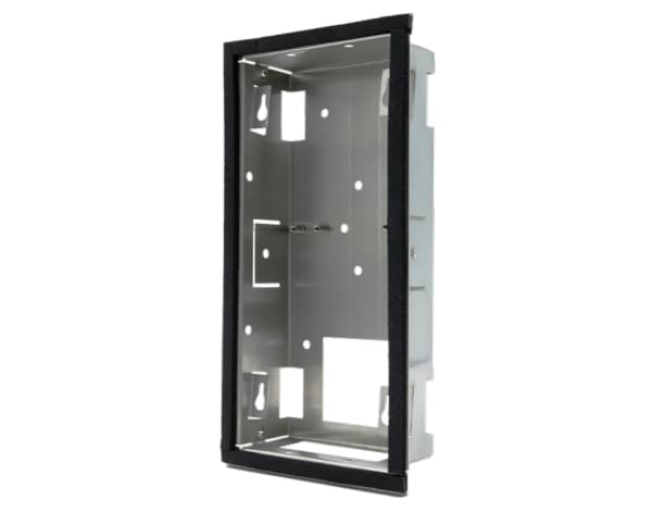 DoorBird 423860704, Monteringsboks, Sort, Metallisk, DoorBird, D2101V, Rustfritt stål, Tyskland