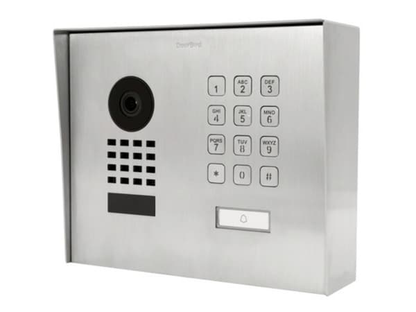 DoorBird D1101KH, 1080p, 150°, 90°, 6 m, 80°, IR