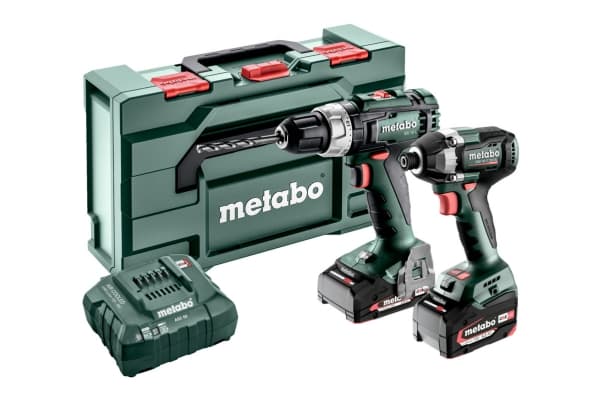 Metabo SET 2.8.2, Skrupistol, Pistolhåndtak, Sort, Grønn, Rød, 3050 RPM, 1800 RPM, 1,5 mm