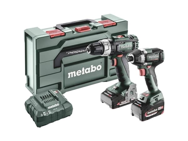 Batteri slagboremaskine, Batteri slagboremaskine Metabo BSLBL+SSD200LTBL