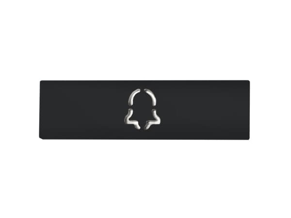 DoorBird 423863033, Modul til opkaldsknap, Anthracit, DoorBird, Rustfrit stål, Overflade, DoorBird D21x Video Door Station, DoorBird D21x Video Door