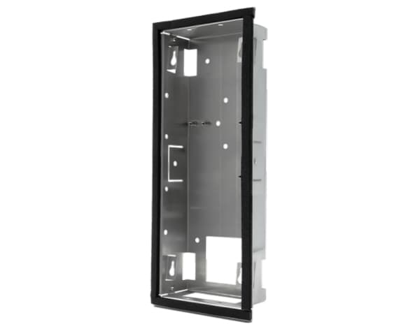 DoorBird 423862845, Monteringsboks, Sort, Metallisk, DoorBird, D2101KV, D2102FV Fingerprint 50, D2102FV ekey, D2101FV ekey sLine, D2102FV ekey sLine,
