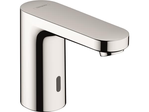Hansgrohe Vernis Blend 6V elektronisk håndvaskarmatur uden bundventil - forhåndsjusterbar temperatur