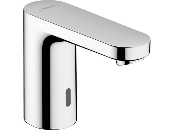 Hansgrohe Vernis Blend 6V elektronisk håndvaskarmatur uden bundventil - forhåndsjusterbar temperatur