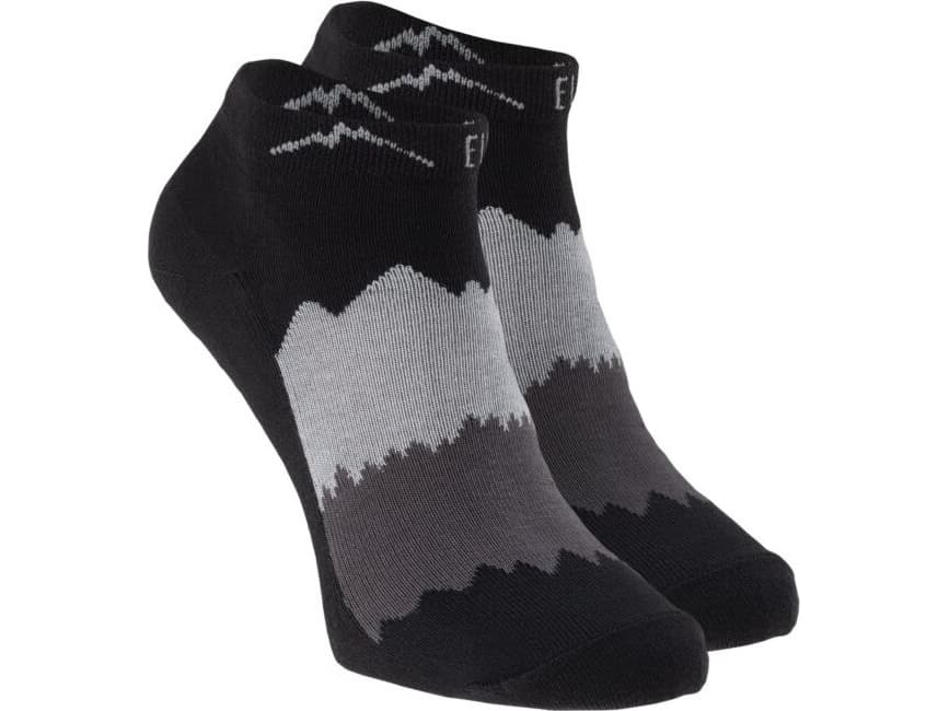 Elbrus Men's socks Elbrus Tipin black and gray, size 39-42
