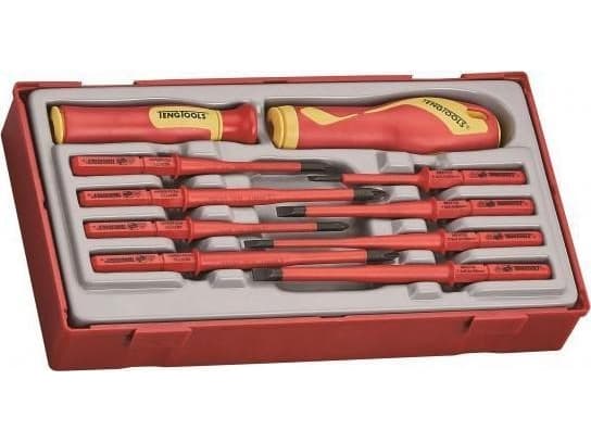 Teng Tools 10-osainen 1000V ruuvimeisseli TTV710N Teng Tools Teng Tools