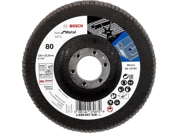 Bosch Accessories 2608607328 Lamelskiver Diameter 125 mm N/A 1 stk