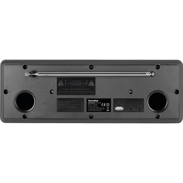 Bordsradio TechniSat DIGITRADIO 370 CD IR DAB+, DAB, FM, Internet inkl. fjärrkontroll Svart