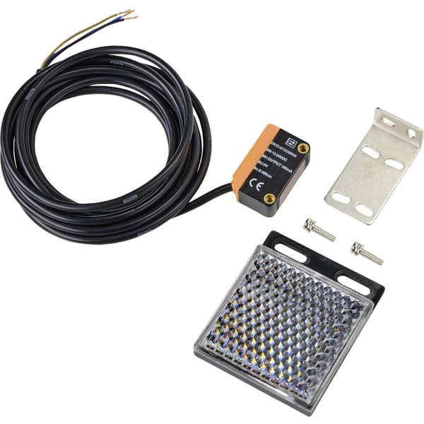 TRU COMPONENTS Reflektions-fotodetektor TC-9417224 Kabel Effektiv detektionsavstånd 300 cm ljusomkoppling 1 st
