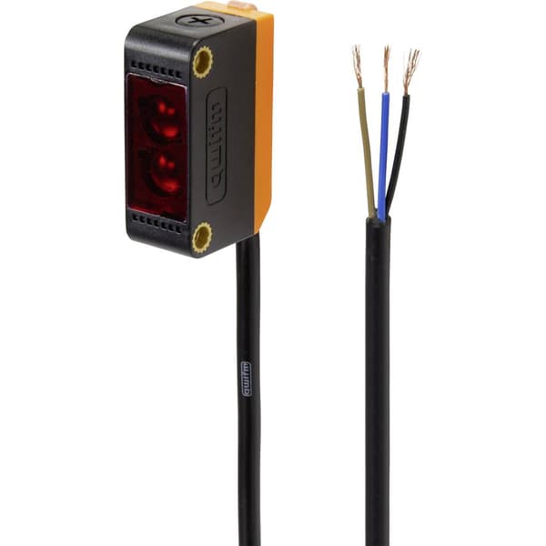 TRU COMPONENTS Reflektions-fotodetektor TC-9417224 Kabel Effektiv detektionsavstånd 300 cm ljusomkoppling 1 st