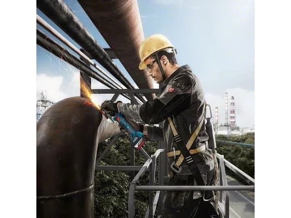 Bosch GWS 180-LI, 11000 RPM, 12,5 cm, Batteri, 4 Ah, 1,6 kg, Børsteløs motor
