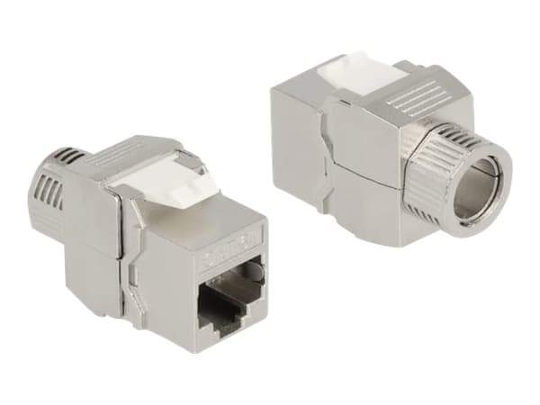 Delock - Trapetsjack - CAT 6a - RJ-45, LSA