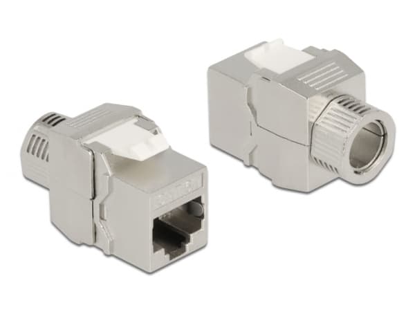 Delock - Trapetsjack - CAT 6a - RJ-45, LSA