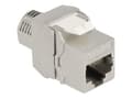 Miniatyrbild 1 av 5: Delock - Trapetsjack - CAT 6a - RJ-45, LSA