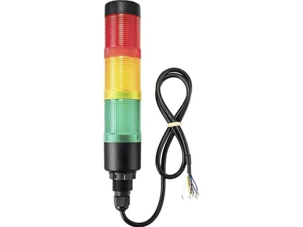 TRU COMPONENTS signaalipylväs TC-9539296 LED punainen, keltainen, vihreä 1 kpl