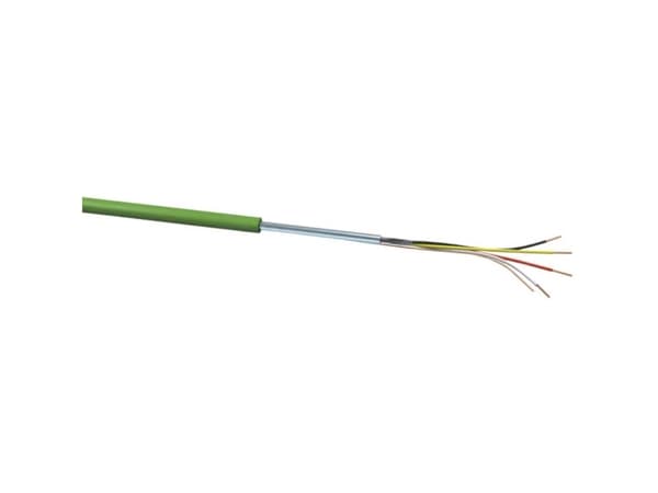 VOKA Kabelwerk 10289750 Busskabel J-Y(ST)Y 2 x 2 x 0,80 mm² Grön 100 m