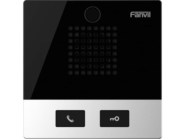 Fanvil I10SD, Sort, Sølv, IP54, Akrylonitril-butadien-styren (ABS), Vertikal, Raskt Ethernet, 10,100 Mbit/s