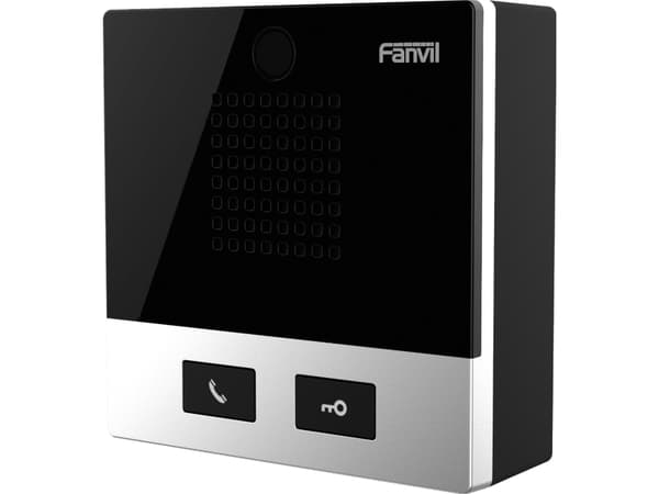 Fanvil I10SD, Sort, Sølv, IP54, Akrylonitril-butadien-styren (ABS), Vertikal, Raskt Ethernet, 10,100 Mbit/s