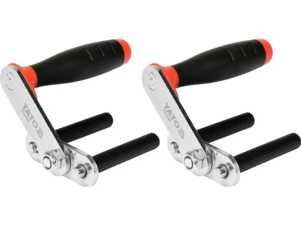 Yato YT-37440, Drywall panel carrier, Sort, Rød, Stål