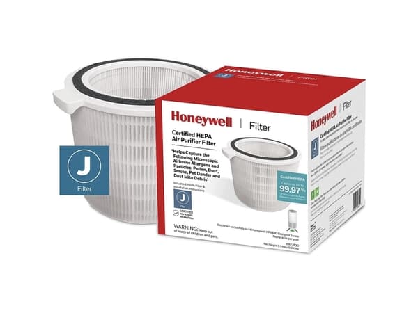 Honeywell HRFJ830E, Sort, Gult, HPA830, 215,9 mm, 215,9 mm, 158,8 mm, 1 stykker