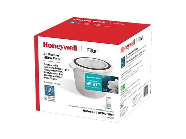 Honeywell HRFJ830E, Sort, Gult, HPA830, 215,9 mm, 215,9 mm, 158,8 mm, 1 stykker