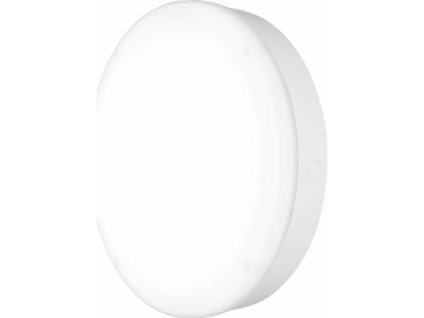 LEDVANCE Surface Bulkhead Outdoor 300mm 1400lm 15W 830 IP65 IK10 hvid