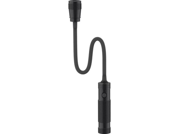 Goobay 58390, Magnetisk beslag til lommelygte, Sort, Aluminium, Plast, IPX4, -10 - 50 °C, LED Sort