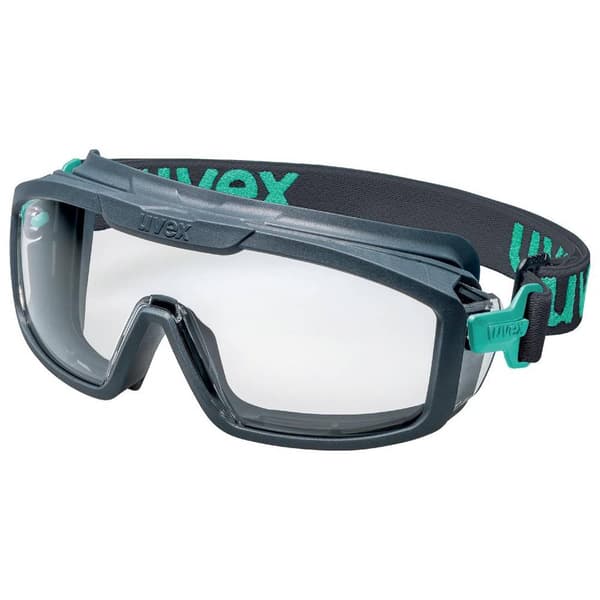 uvex i-guard+ planet 9143297 Heltäckande skyddsglasögon Grå, Blå