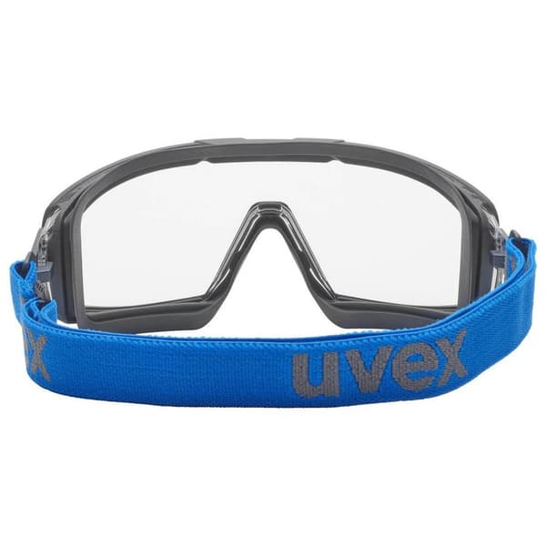 uvex i-guard+ 9143267 Heltäckande skyddsglasögon Grå, Blå