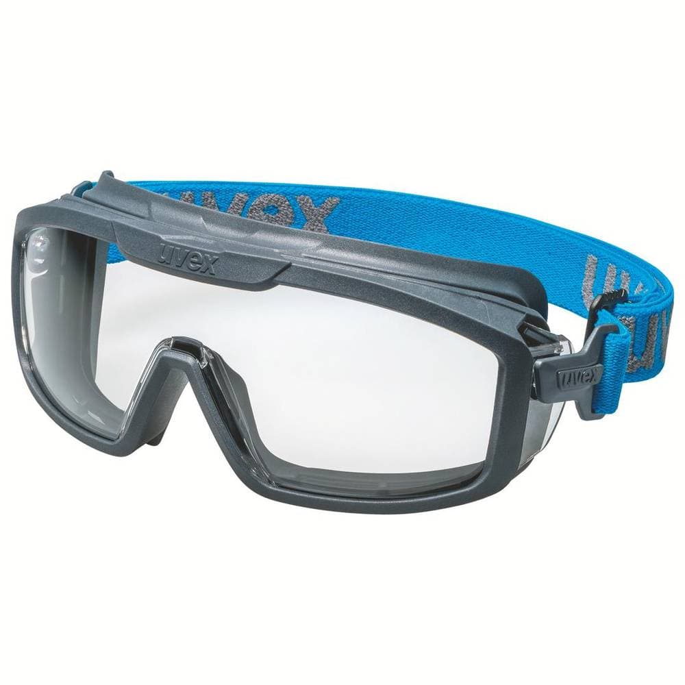 Uvex i-guard+ 9143267 Heltäckande skyddsglasögon Grå, Blå