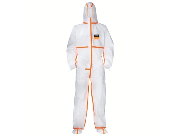 Uvex 89094, Orange, Vit, S, Polypropylen (PP)
