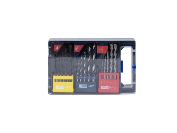 Drill Metall, tre, betongborsett HAUSHALT, 15 stk.