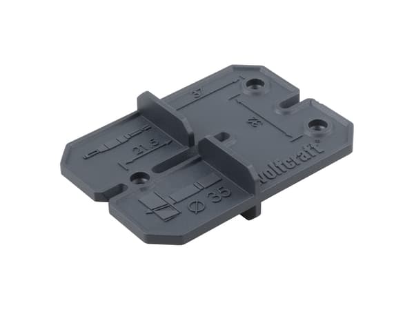 wolfcraft GmbH 4656000, Bor, Hengselbor, Tre, 3 stk, Sentreringsbor, Spiralbor, Ø 35 x 90 mm Forstner bor, Ø 2,5 mm sentreringsbor, og Ø 5 x 86 mm sp