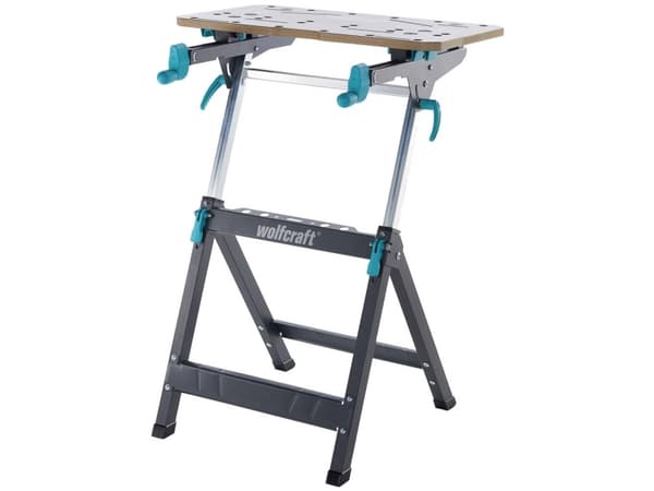 Wolfcraft 6871000 klem- og maskinbord MASTER 750 ERGO 13,2 kg svart, sølv (6871000)
