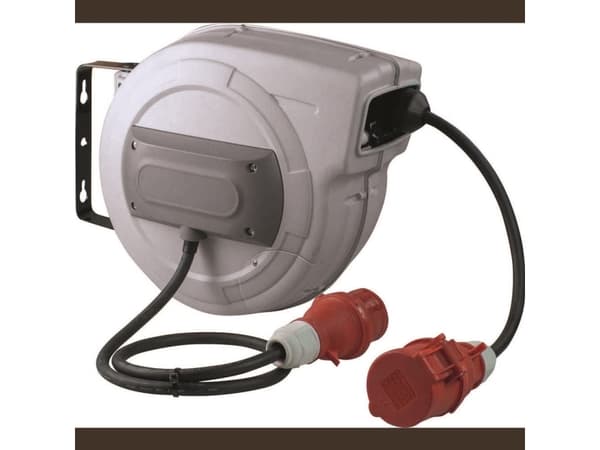 AS Schwabe 12648 Kabelopruller 10 m CEE-stik 16 A 5-polet