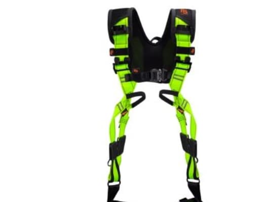 FallSafe H-sele FS242 - Polstring på ryg, skuldre & lår, max belastning 140kg