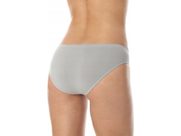 Brubeck HI00090A Dametruser klassisk COMFORT COTTON grå M