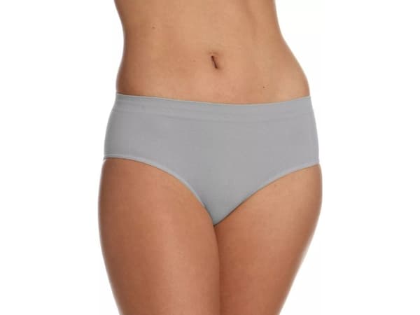 Brubeck HI00090A Dametruser klassisk COMFORT COTTON grå M
