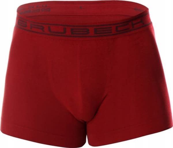 Brubeck BX10050A Boxershorts för män COMFORT COTTON mörkröd XL