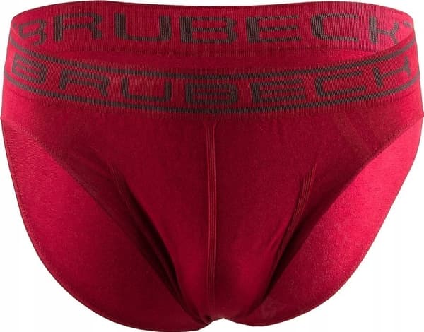 Brubeck BE00290A Kalsonger COMFORT COTTON mörkröd XL, herr