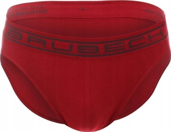 Brubeck BE00290A Herrkalsonger COMFORT COTTON mörkröd XXL