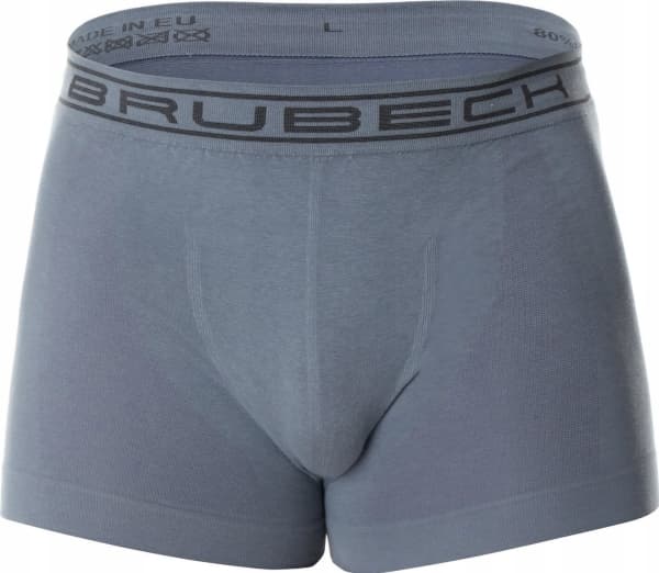 Brubeck BX10050A Men's boxer shorts COMFORT COTTON steel S