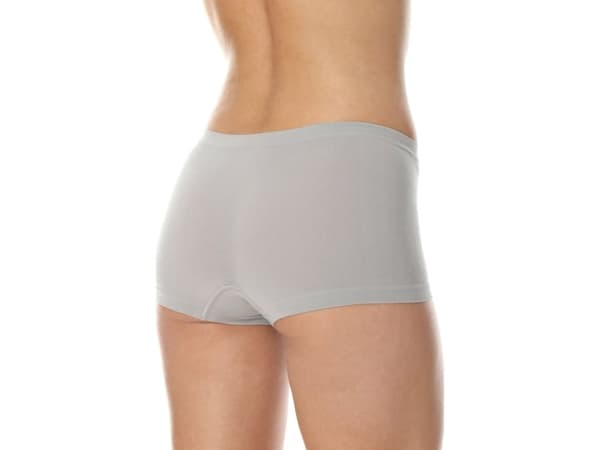 Brubeck BX10470A Women's boxer shorts COMFORT COTTON gray S