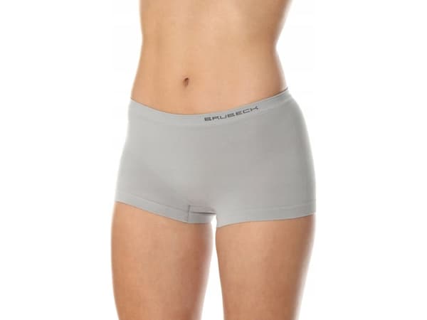 Brubeck BX10470A Women's boxer shorts COMFORT COTTON gray M