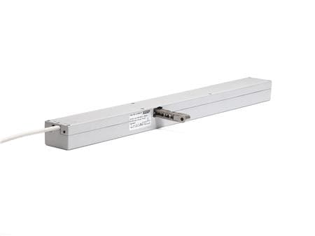 WINDOWMASTER Kædemotor WMU 952-1G 0400S, max. 0,45A, singlemotor med 400 mm vandring, 500 N, 230 VAC, elokseret aluminium. Mål 42x57x605 mm.