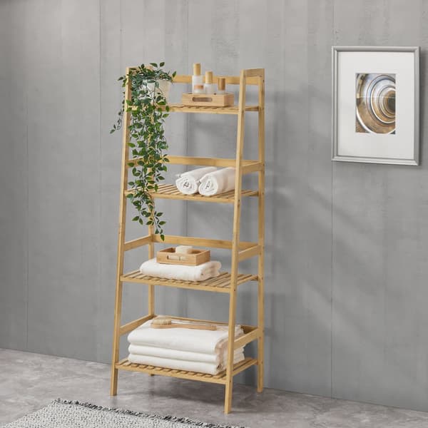 Steghylla Vinje 48x32x123 cm bambu [en.casa]